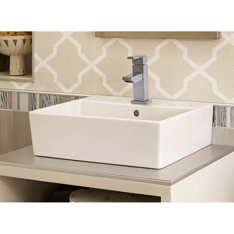 American Standard Loft Fireclay Rectangular Vessel Bathroom Sink